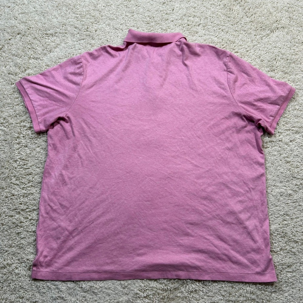 Polo Ralph Lauren Polo Shirt XXL Pink Classic Fit Soft Cotton Short Sleeve - Picture 2 of 9